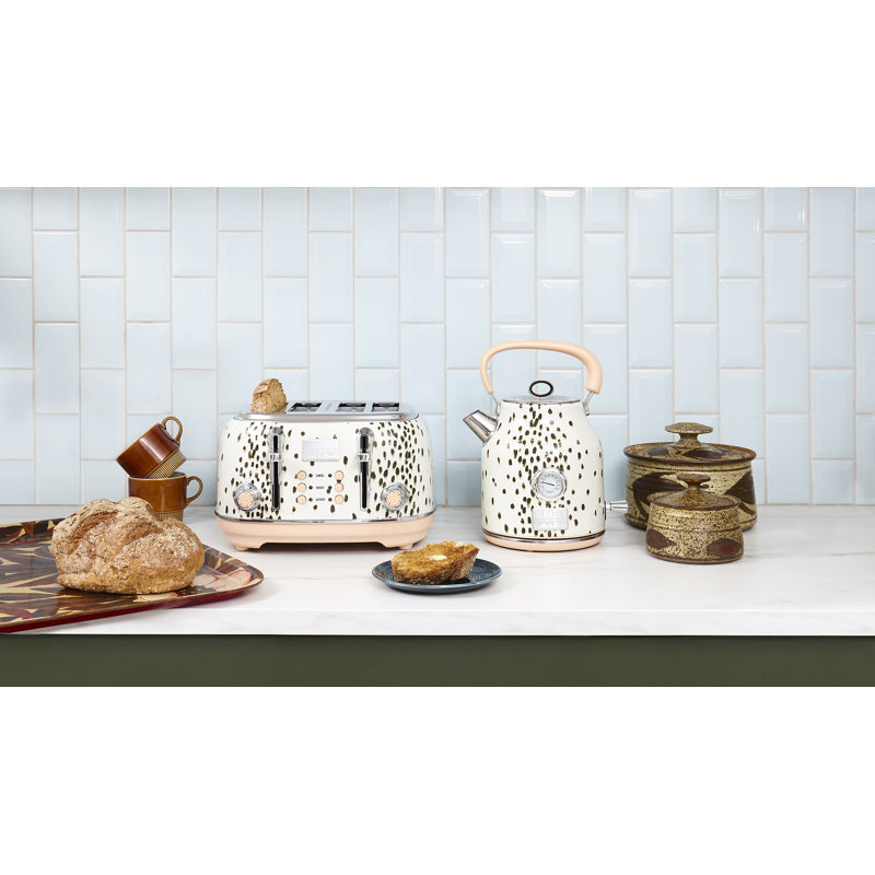 HADEN Poodle & Blonde 4Slice WideSlot Toaster & Reviews Wayfair